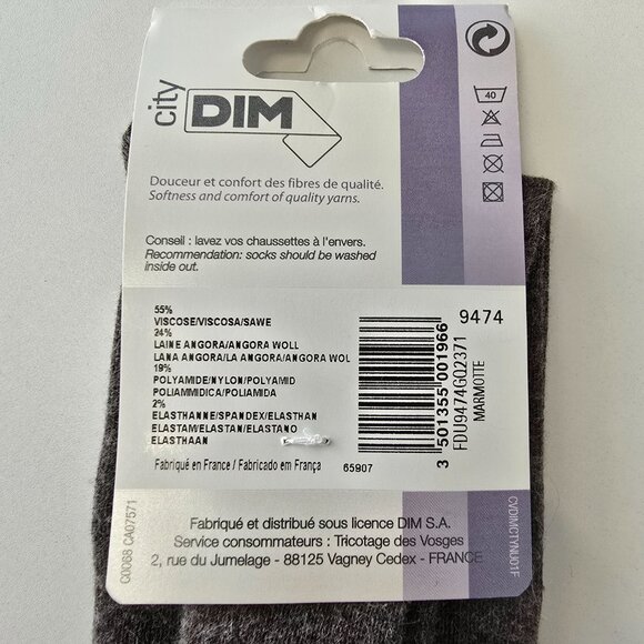DIM women's angora socks - Picture 2 of 3